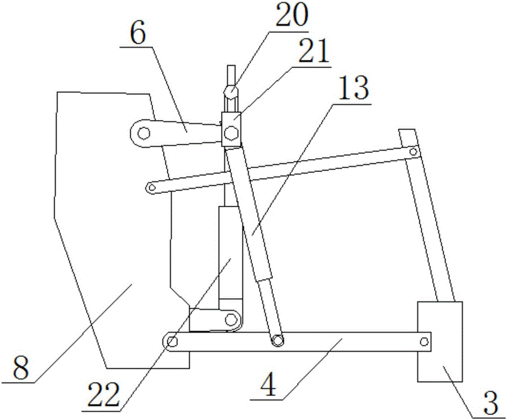 Device for automatically adjusting and balancing tractor rear-suspension through electric control