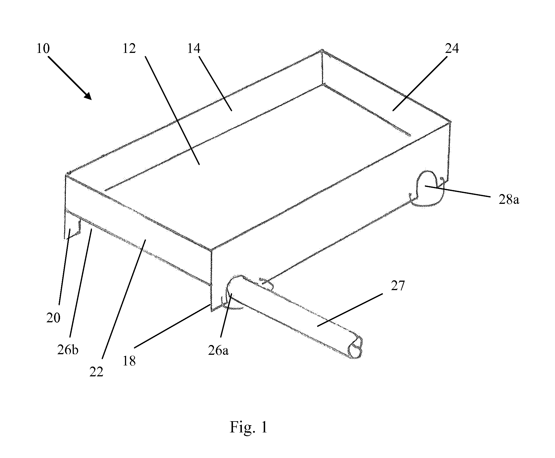 Scaffold tray