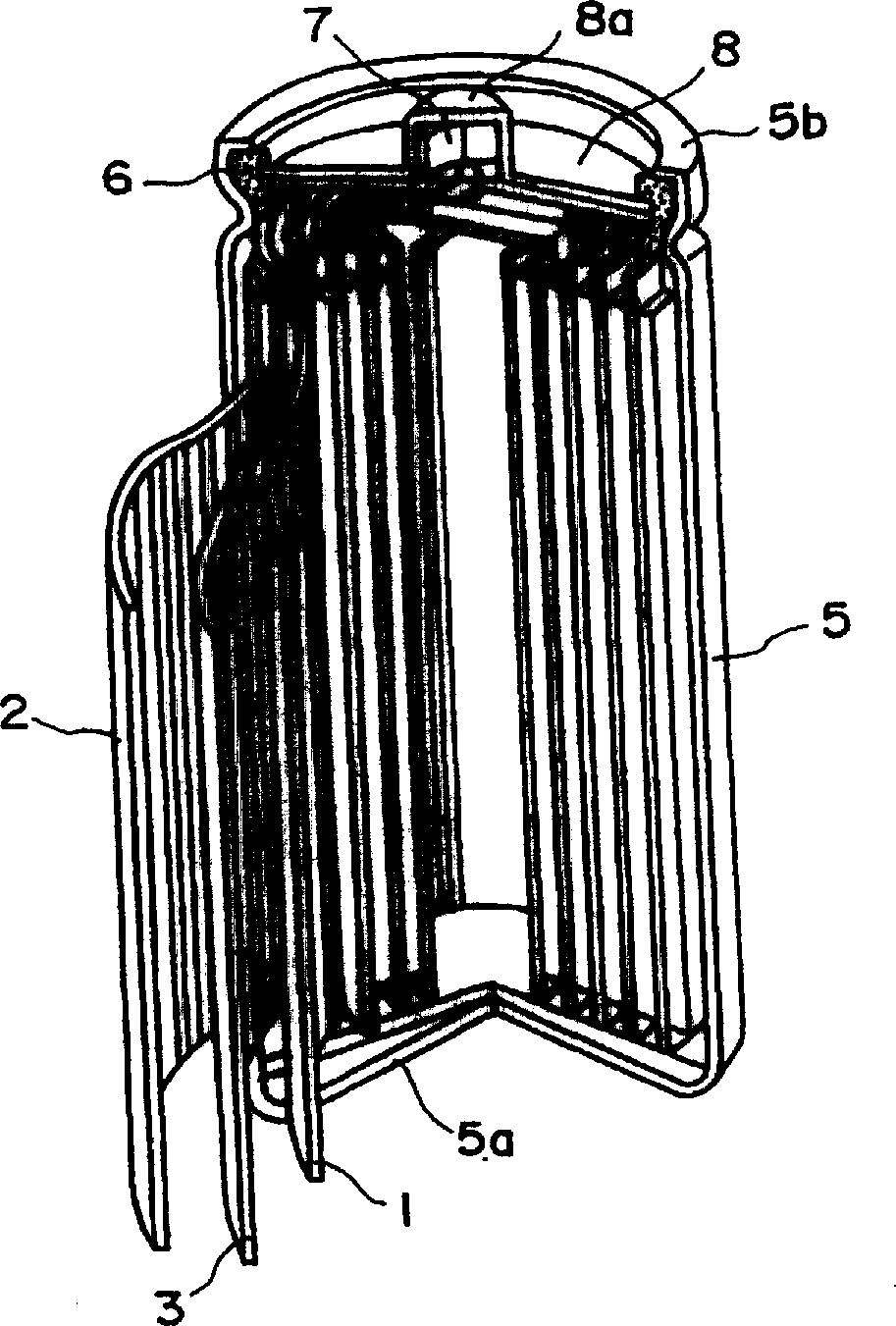 Carbonaceous electrode material for non-aqueous secondary battery