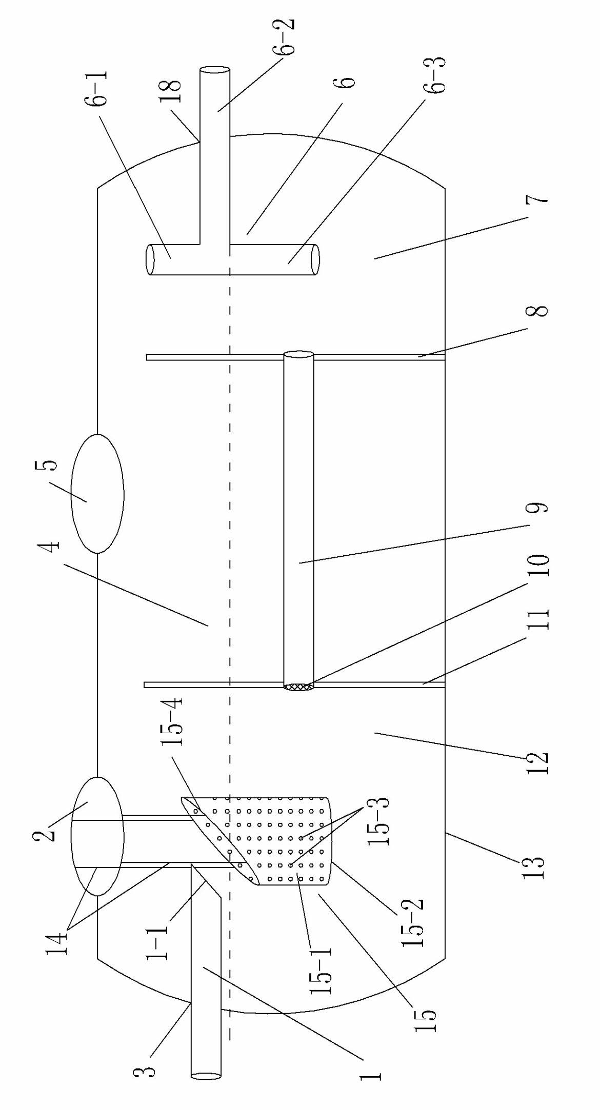 Slag removal and oil separation tank