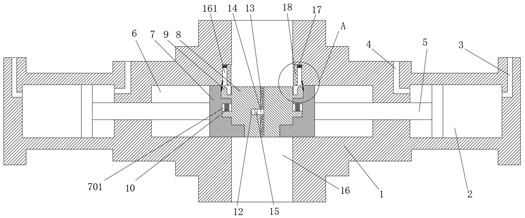 A blowout preventer for sealing the wellhead