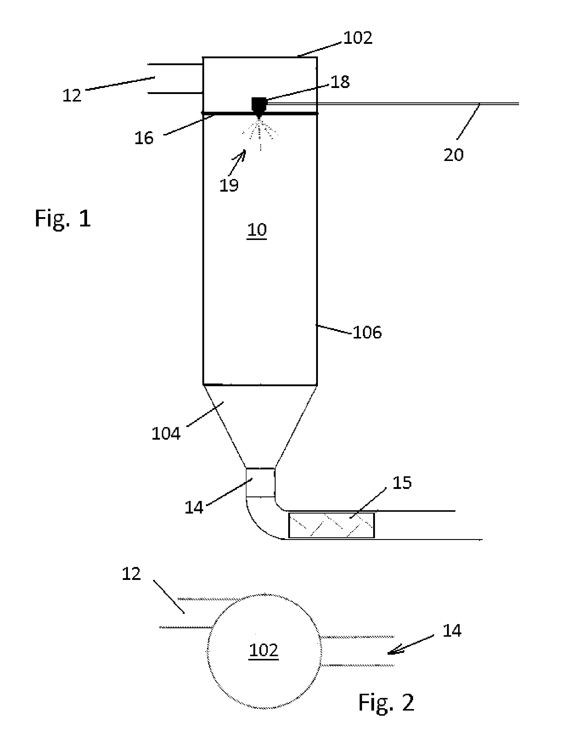 SELECTIVE CATALYTIC NOx REDUCTION PROCESS AND APPARATUS PROVIDING IMPROVED GASSIFICATION OF UREA TO FORM AMMONIA-CONTAINING GAS