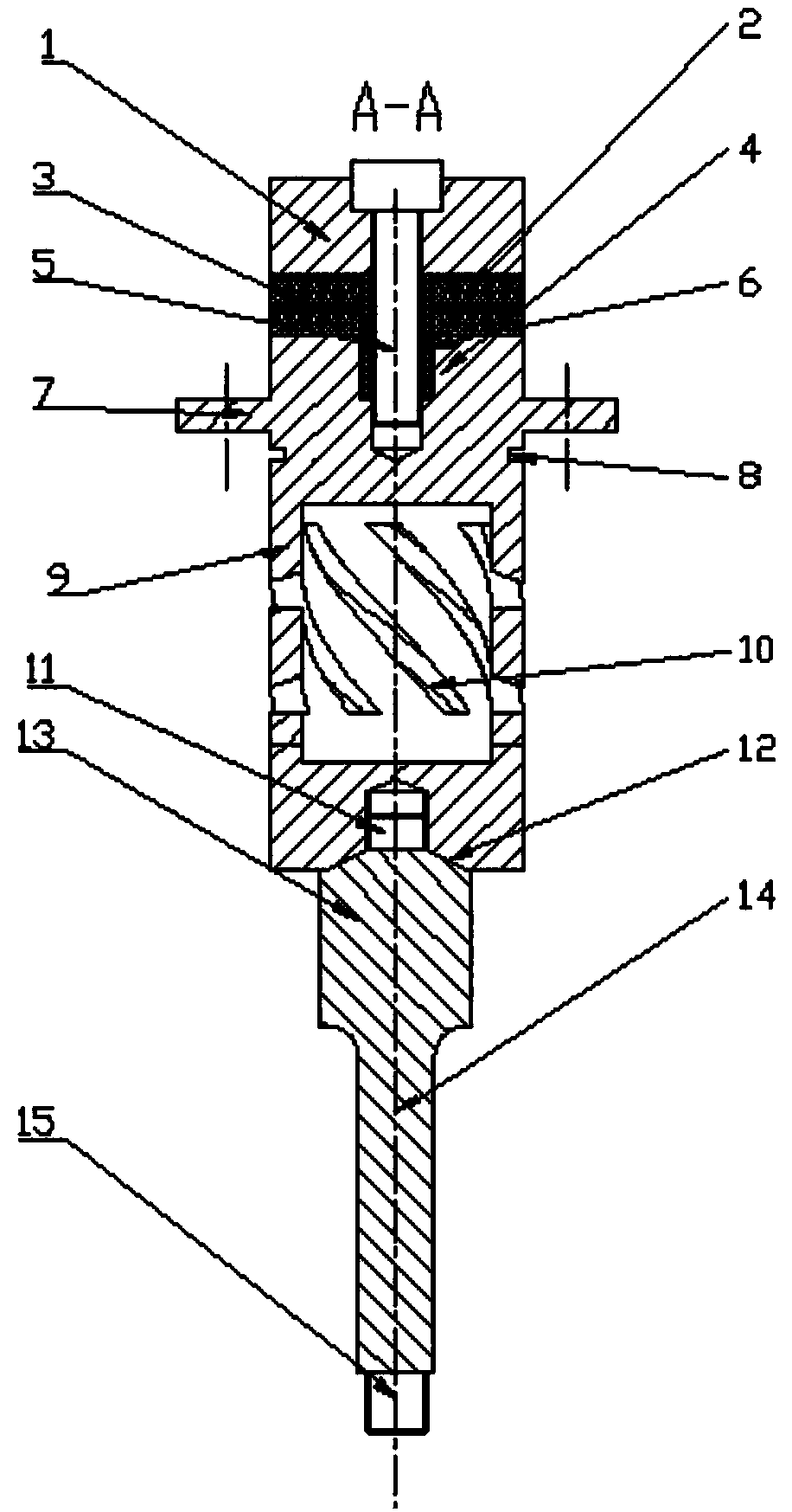 Longitudinal-torsion ultrasonic-vibration processing device