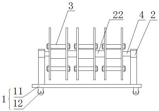 Adjustable pay-off rack