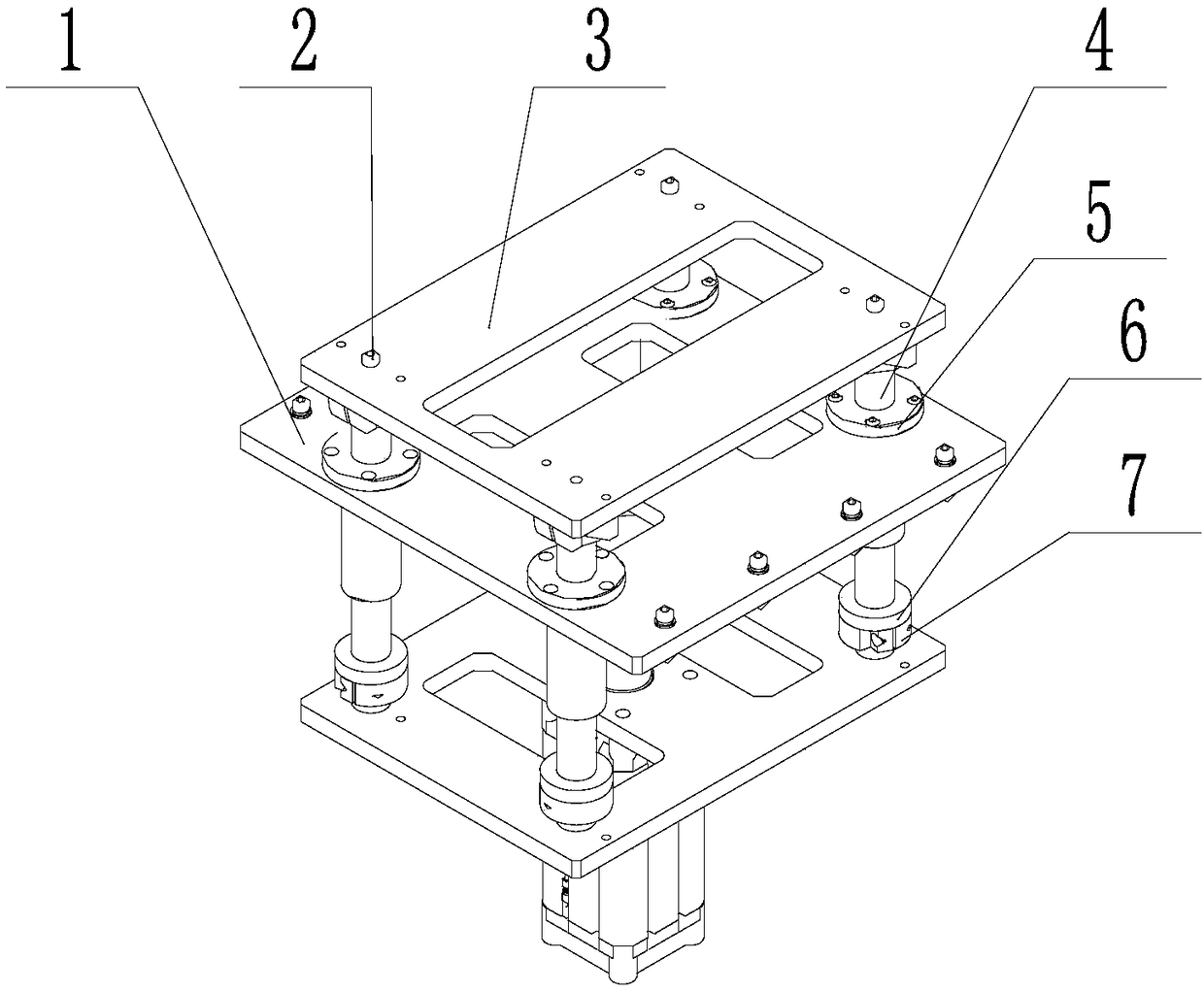 More stable lifting mechanism