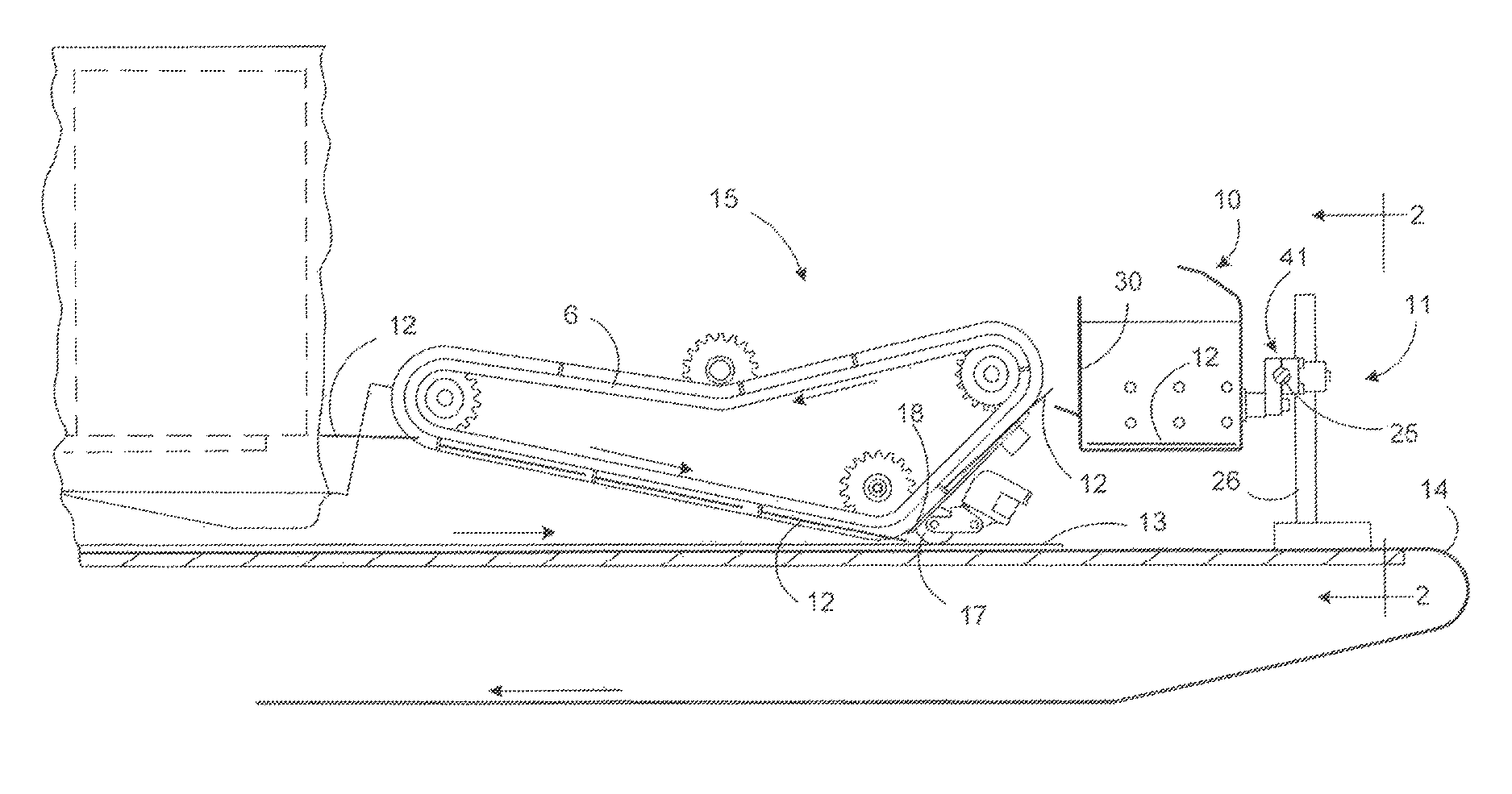 Vibrating tray for diverted card inserts