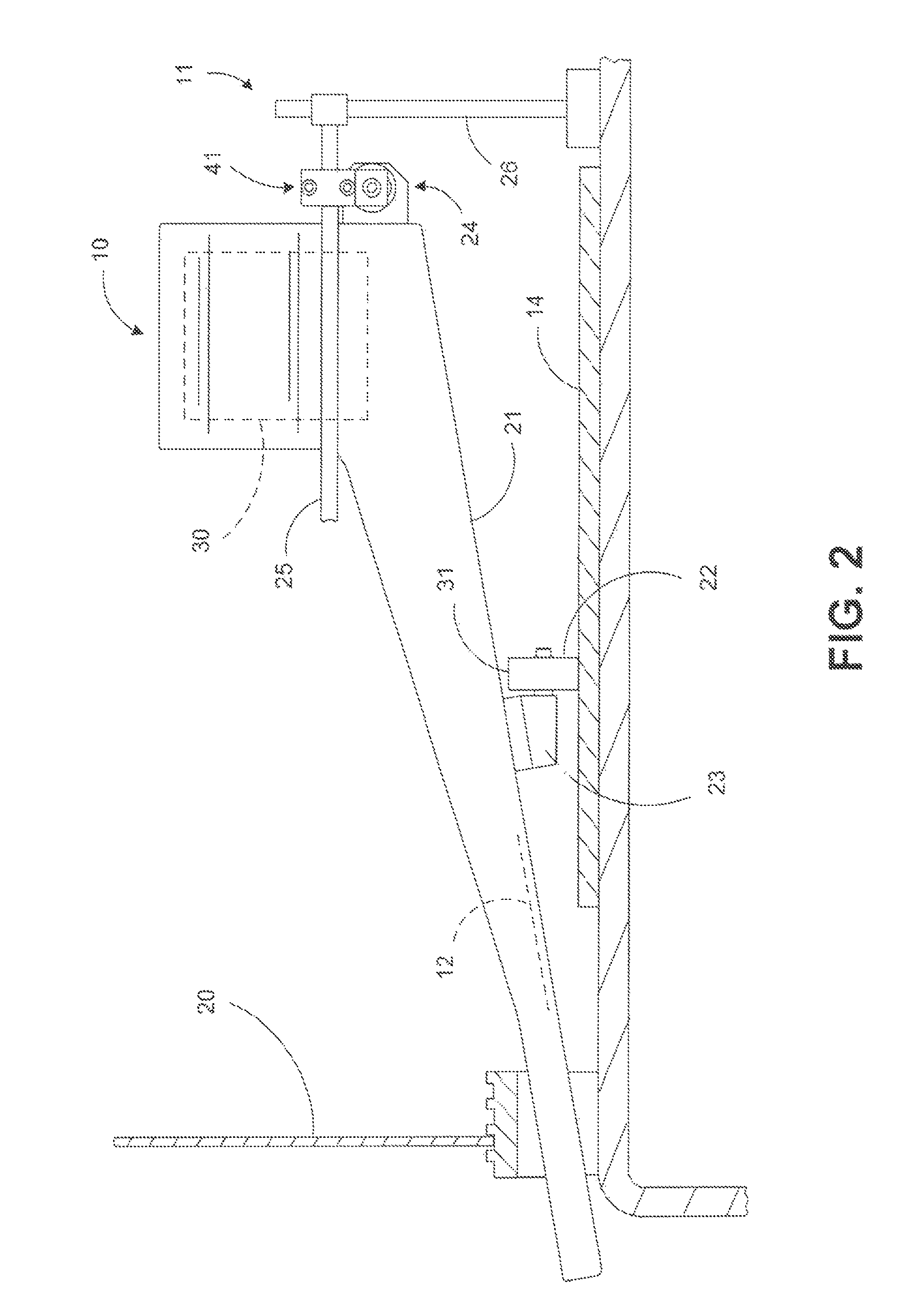 Vibrating tray for diverted card inserts