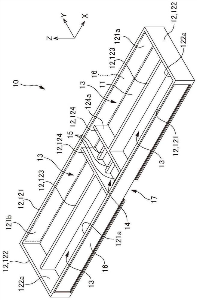 Manufacturing method of storage battery box and the storage battery box