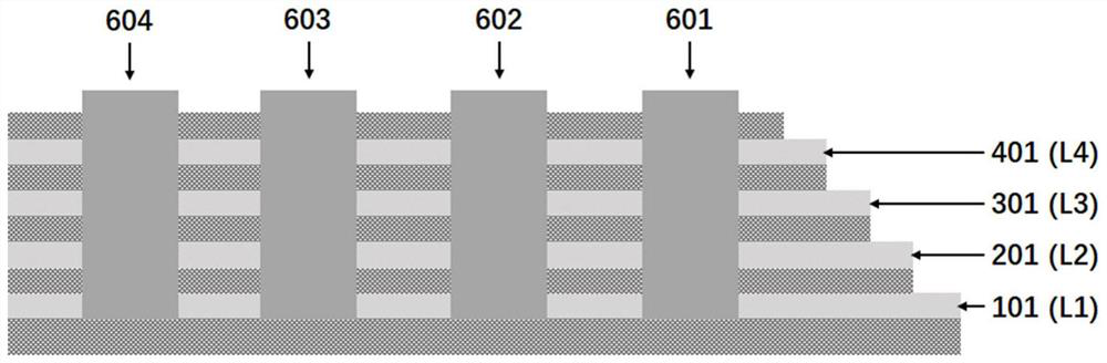 Self-rectification memristor array and preparation method and application thereof