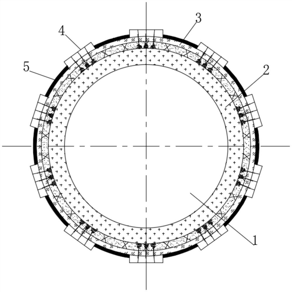 A gas transfer type frost-resistant and high-temperature resistant cable