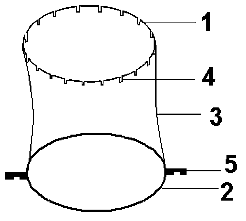 Suture placing device for thoracoscopic sleeve-lobectomy