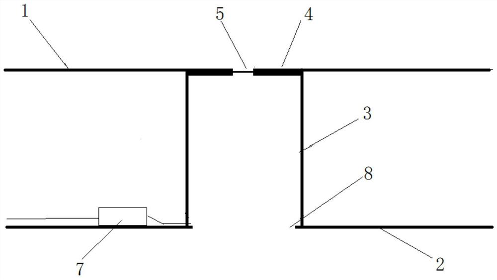 Disposal method and disposal cabin structure for dangerous goods on airplane