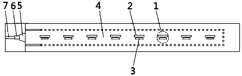 Broadband substrate integrated waveguide double-slit antenna