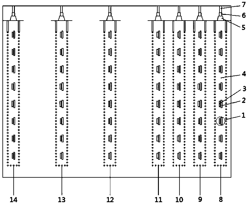 Broadband substrate integrated waveguide double-slit antenna