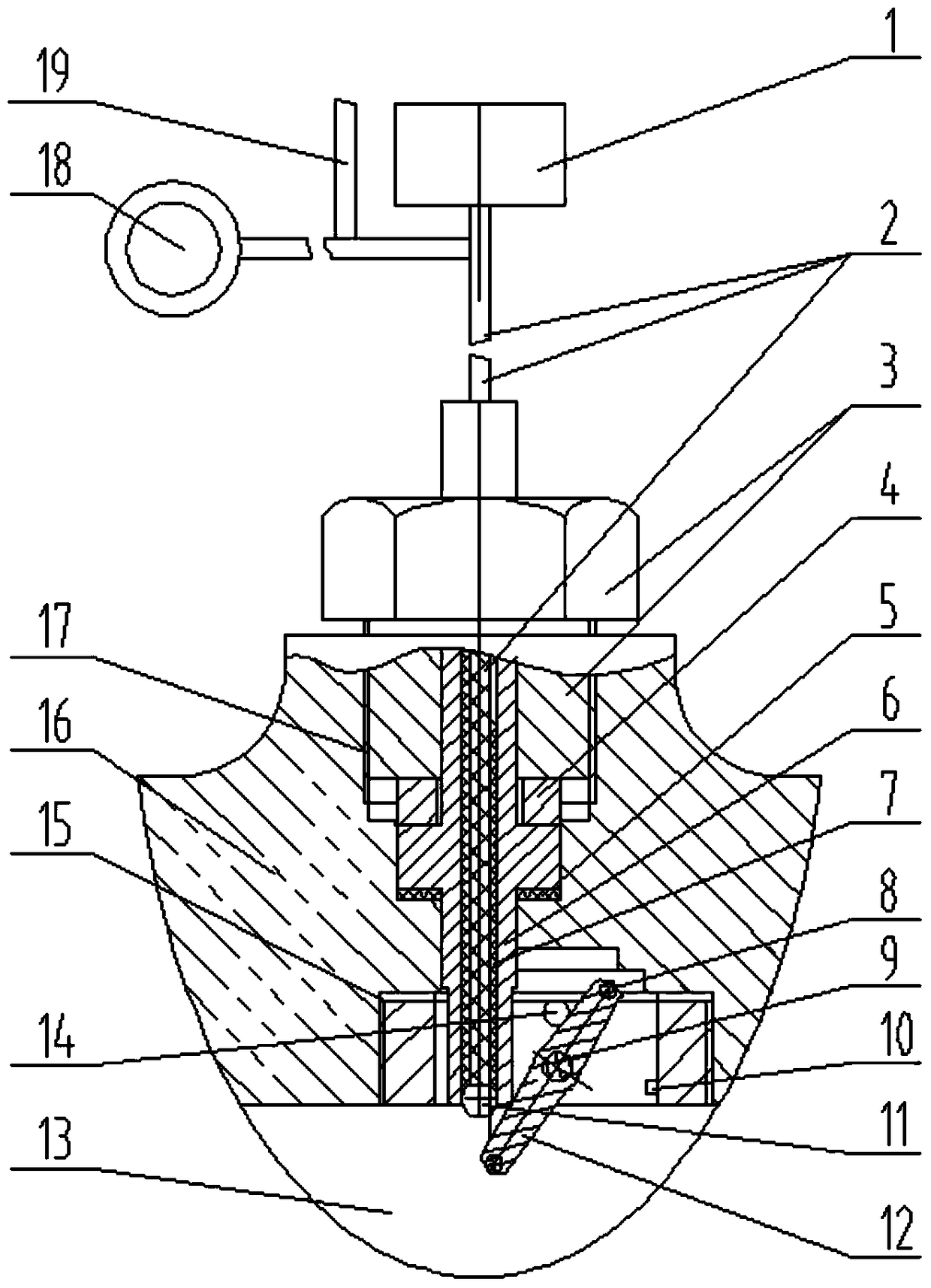 Use an industrial endoscope to observe the structure of the internal condition of the valve