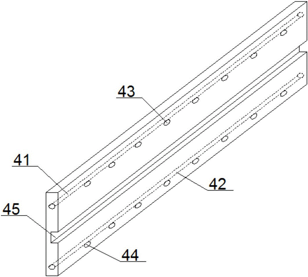 Composite floor base material