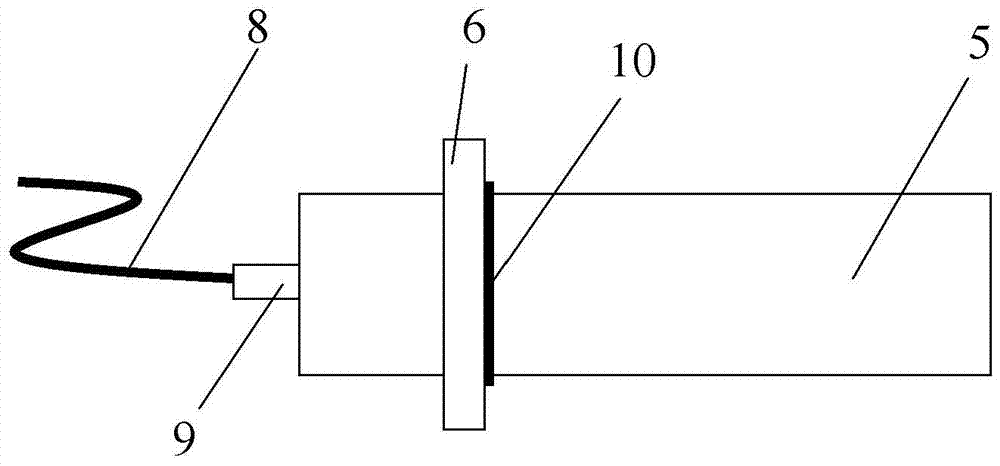 A fiber grating sensor for measuring the temperature in the cavity of arf excimer laser