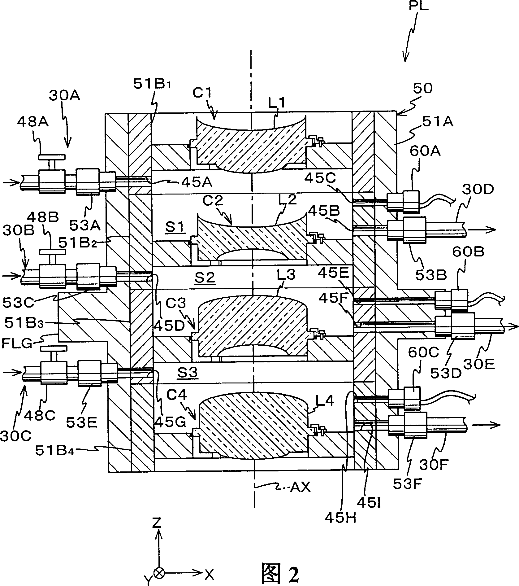 Method and device for holding optical member, optical device, exposure apparatus and device manufacturing method