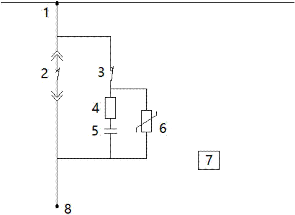 Switch restrike limiting device