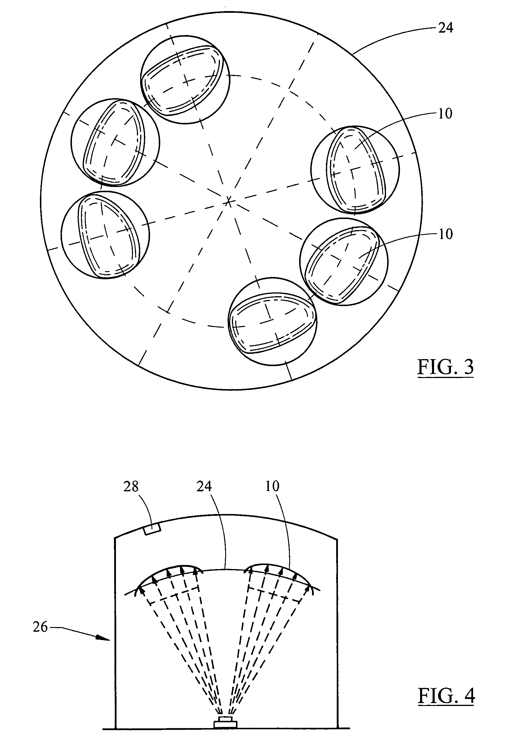 Lens system and method with antireflective coating