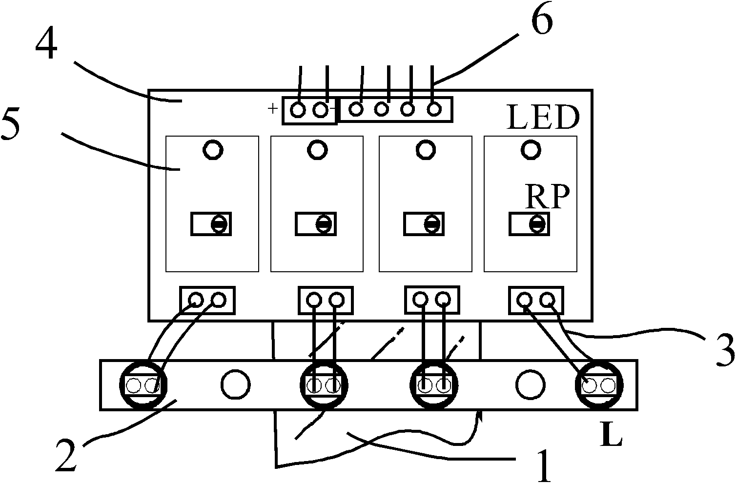 Inductive tracking trolley and tracking method thereof