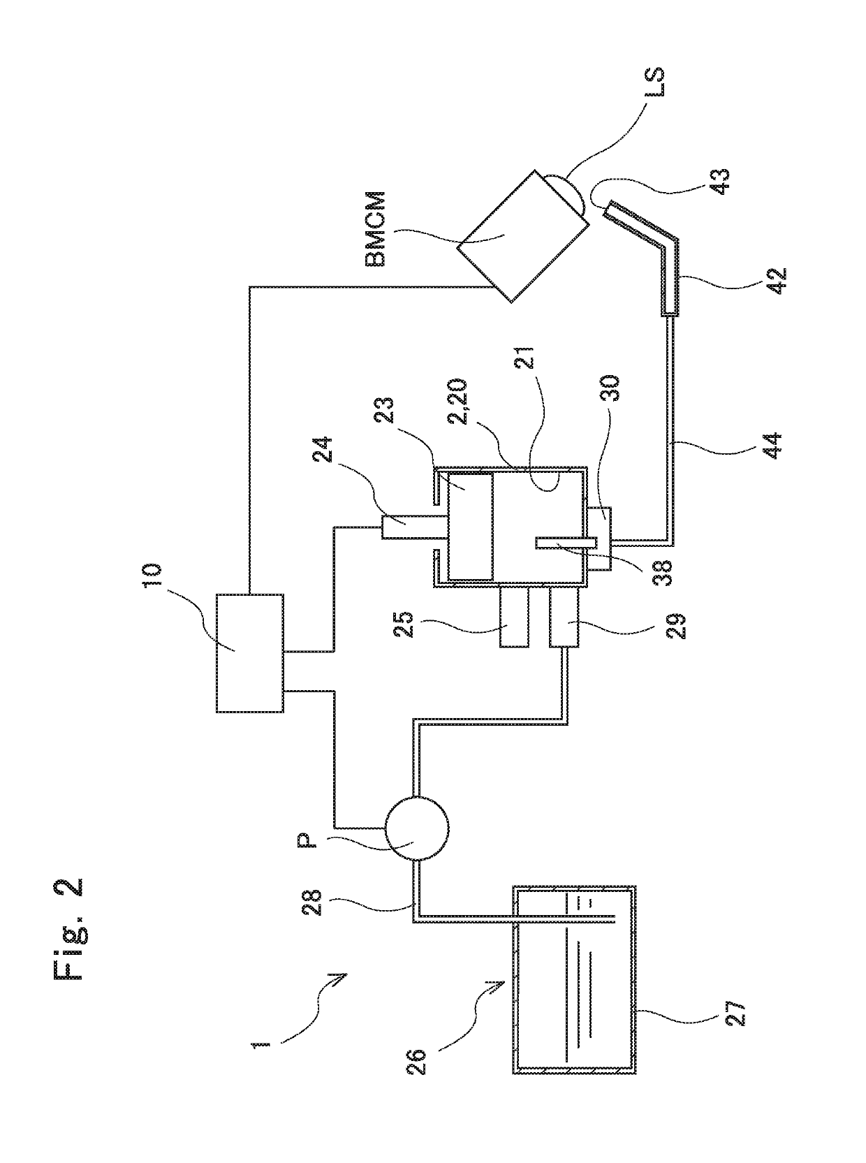 Washing device for on-board camera