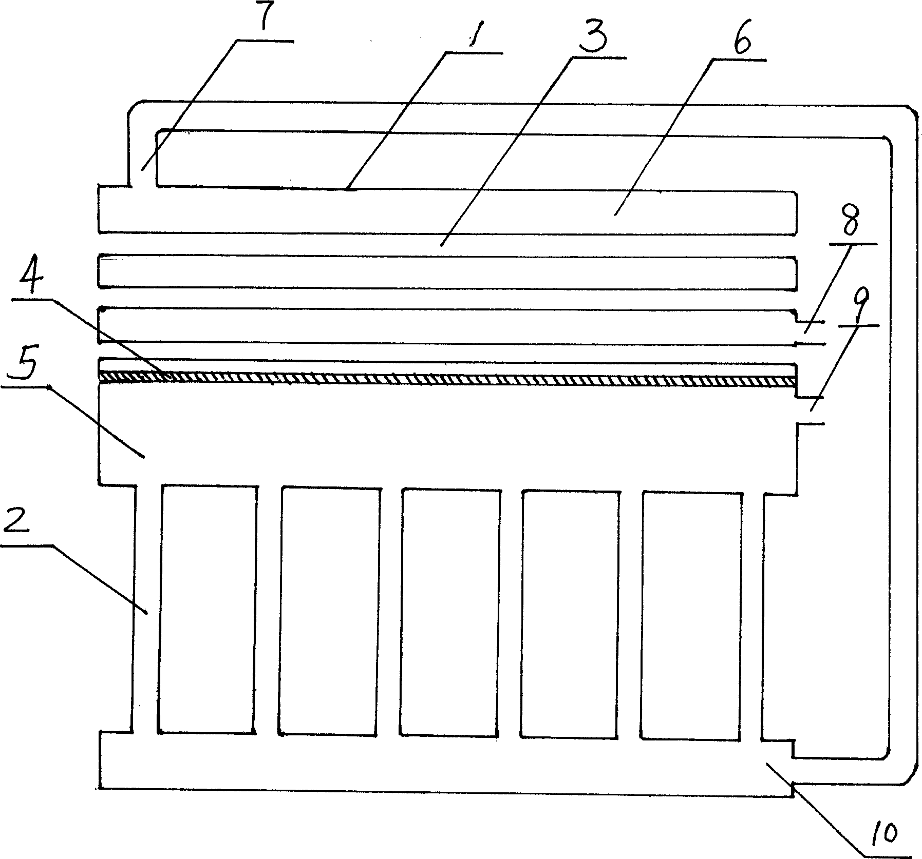 Cylinder preheating type hot water boiler