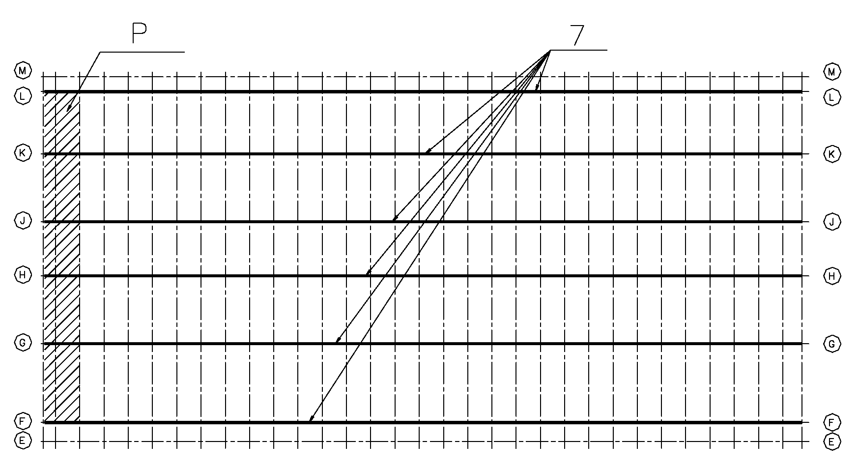 Whole high-cleanliness electronic plant steel structure slippage and detachment method