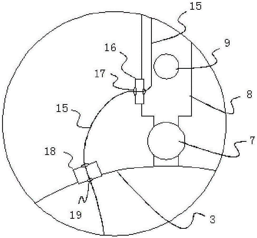 Spinning needle picking device