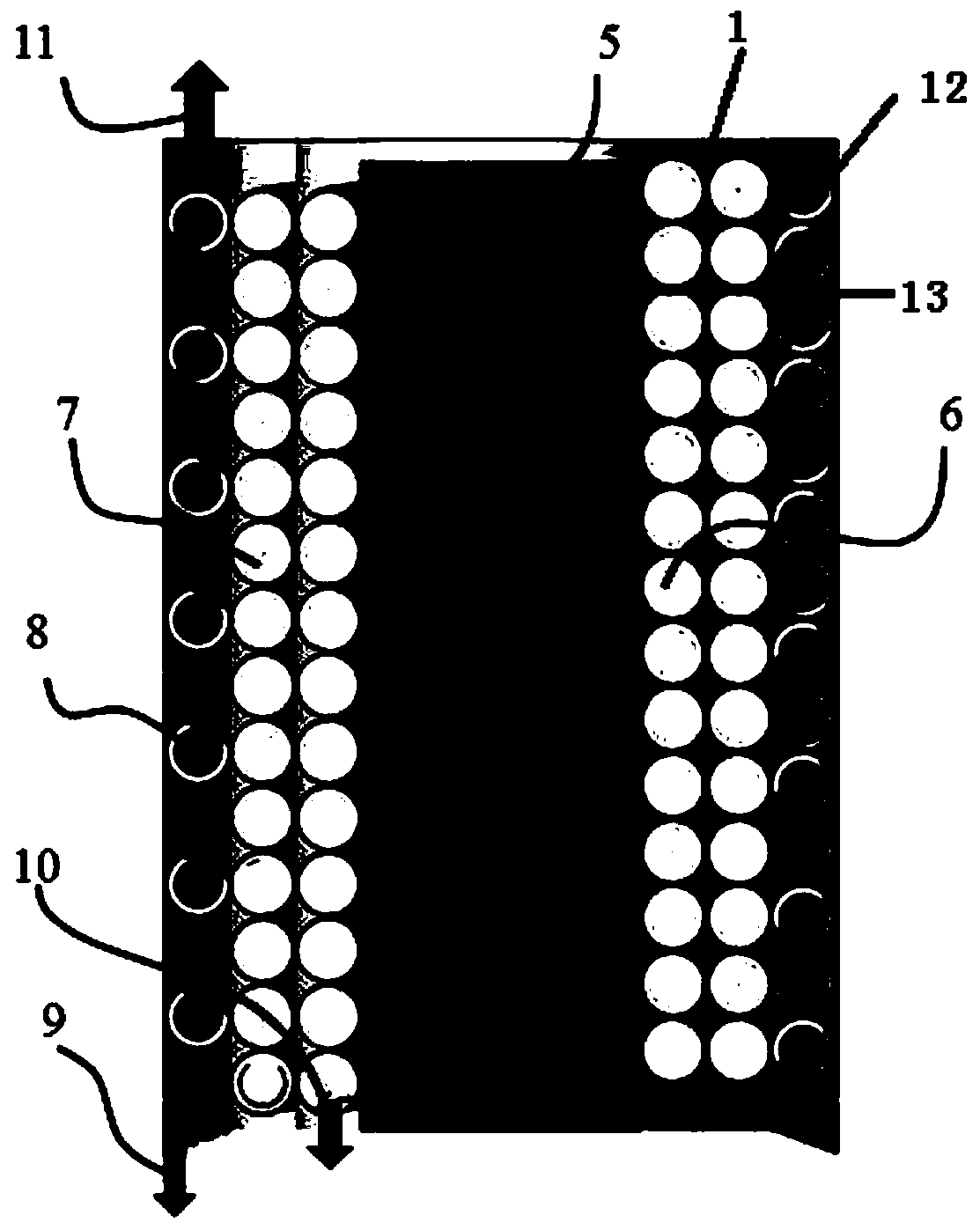 Fully-premixed condensing type gas heat exchange equipment and heat exchange method