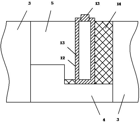 River levee slope reinforcing structure for river ecological restoration and construction method thereof