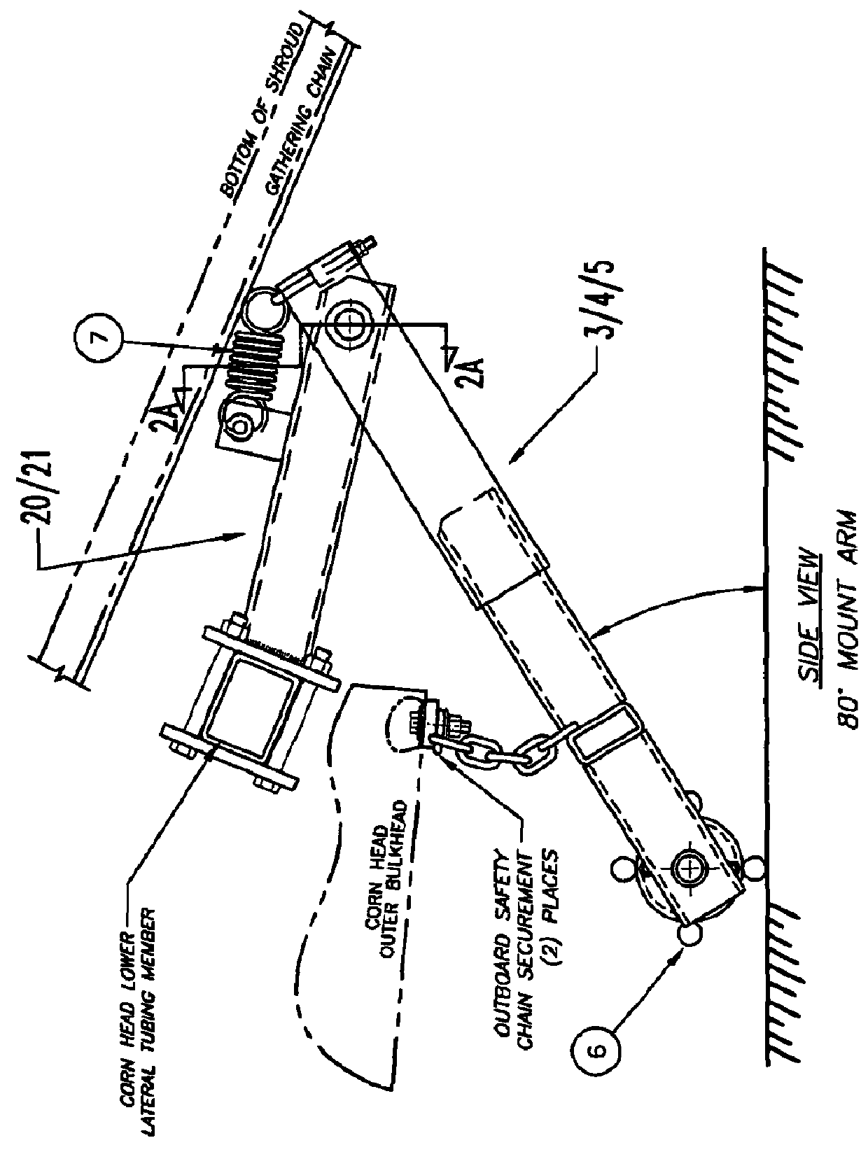 Corn stalk rollers