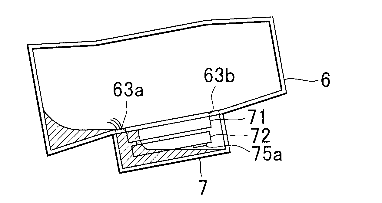 Oil lubricating structure