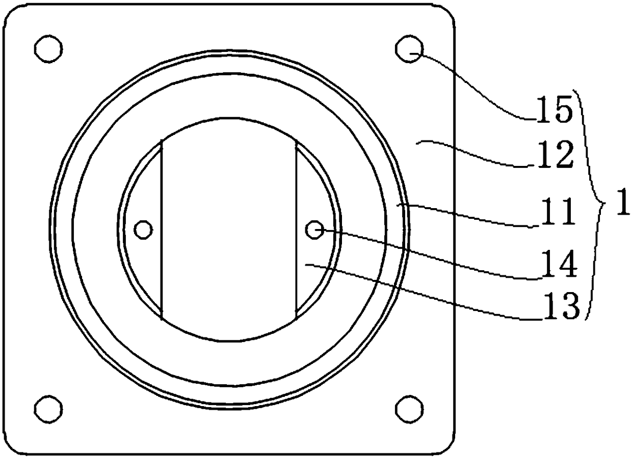 Wall-through sleeve for high-voltage power switch equipment