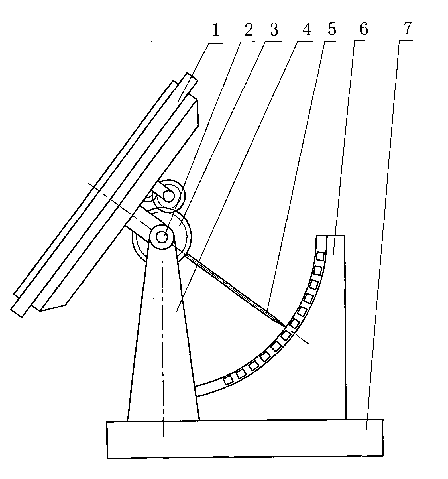 Clock for marking solar terms