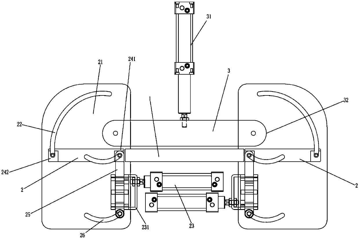 Fold-free bending die applied to plate