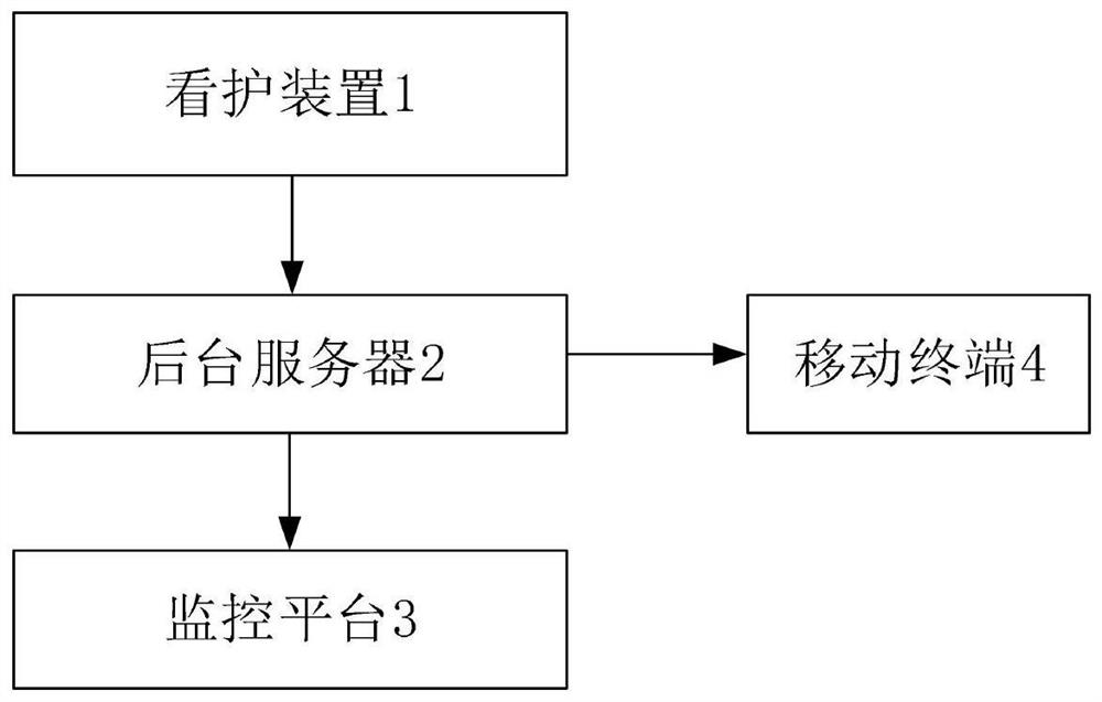 Nursing device, system and monitoring system based on millimeter wave detection