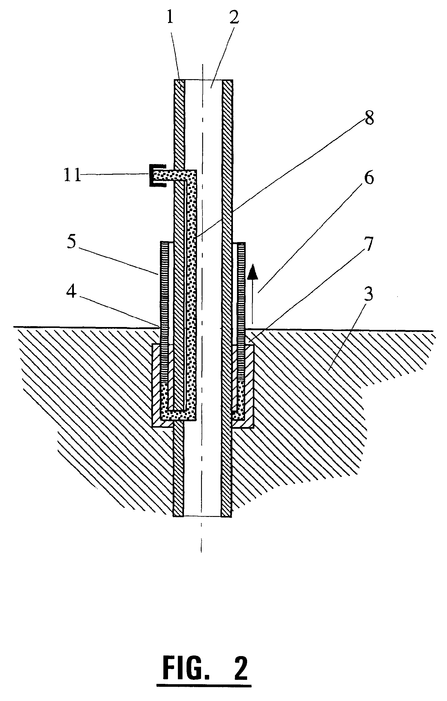 Apparatus and method for generation of a protective sleeve against infections for an artificial lead