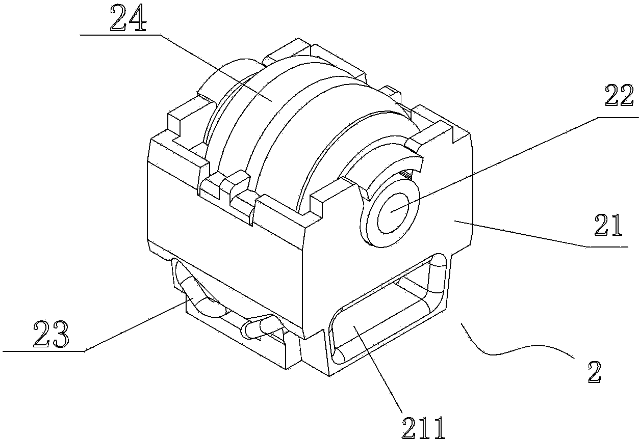 Non-stay-cord venetian blind