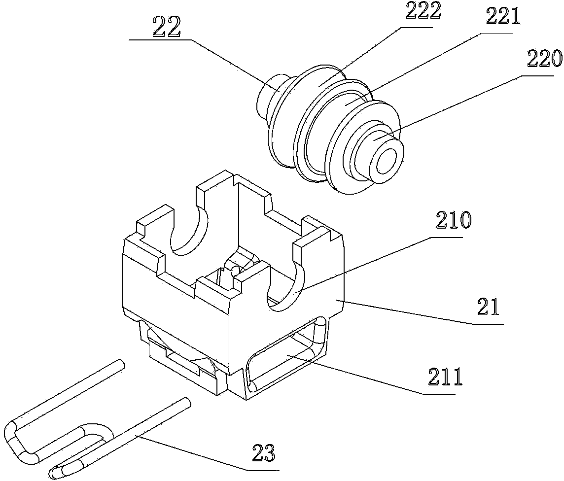 Non-stay-cord venetian blind