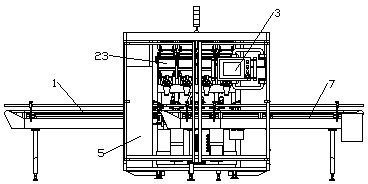 Granule counting machine