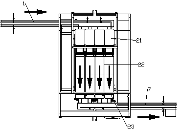 Granule counting machine