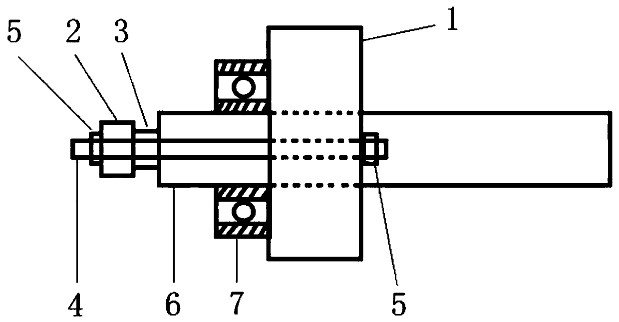 Novel bearing puller