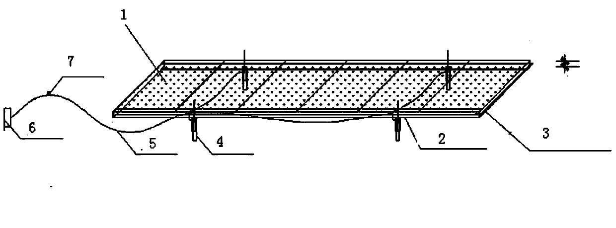 Lifting floating tray for raising seedlings