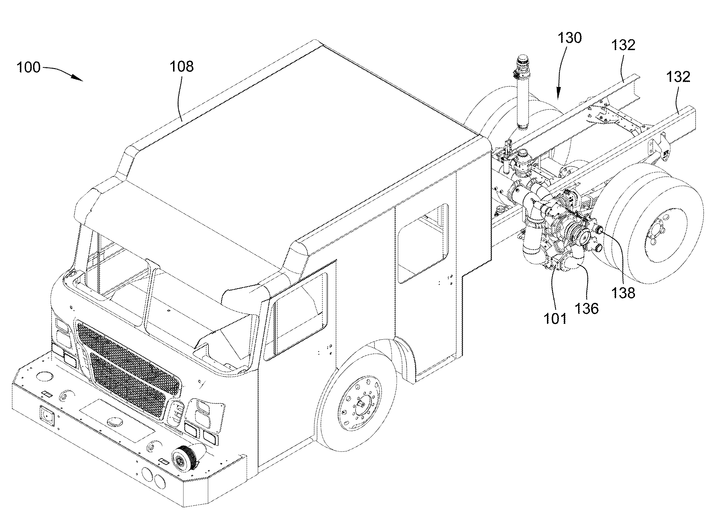 Integrated pumper apparatus