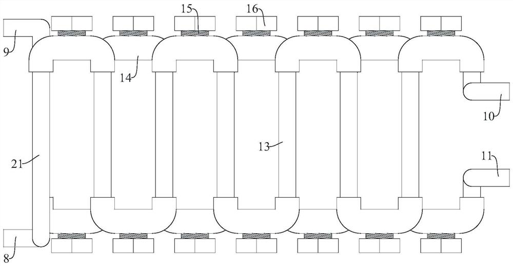 High-performance heat conduction catalytic furnace