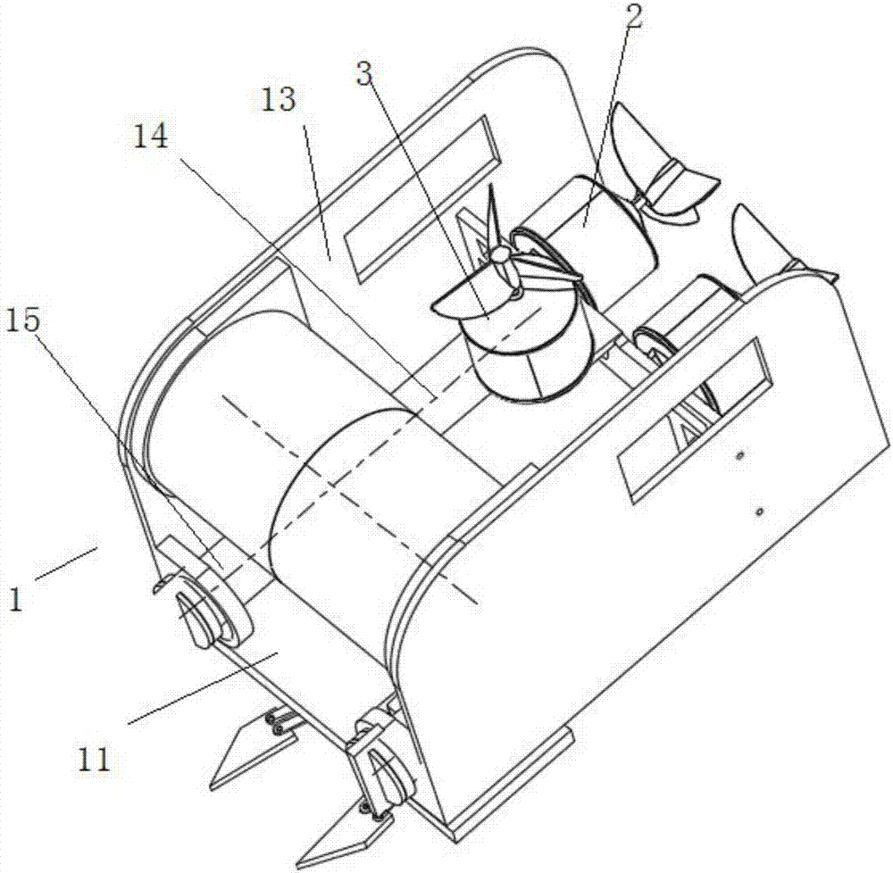 Underwater fetching robot