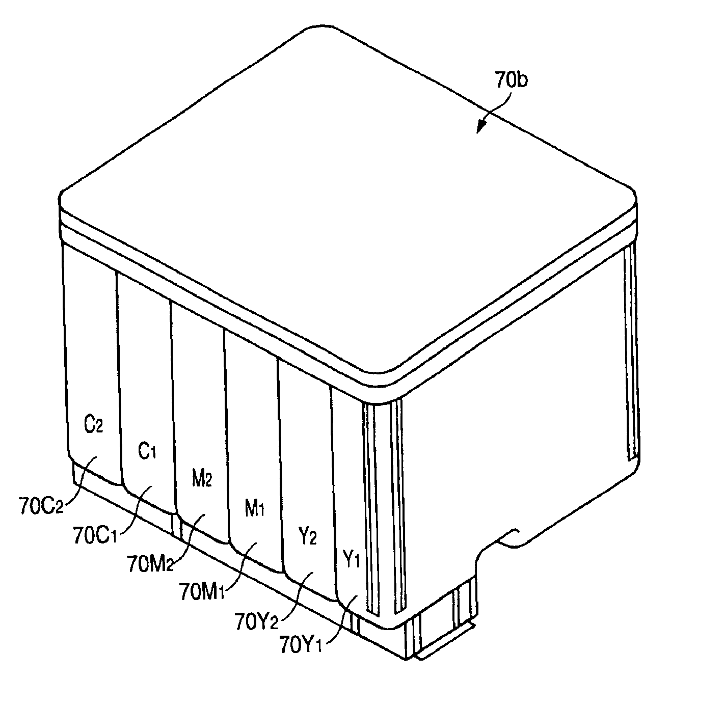 Ink set for ink jet recording and ink jet recording process