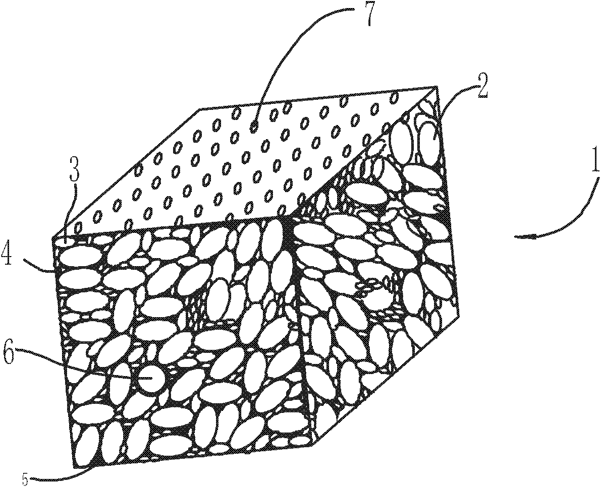 Solid-state heat storage structure and processing method