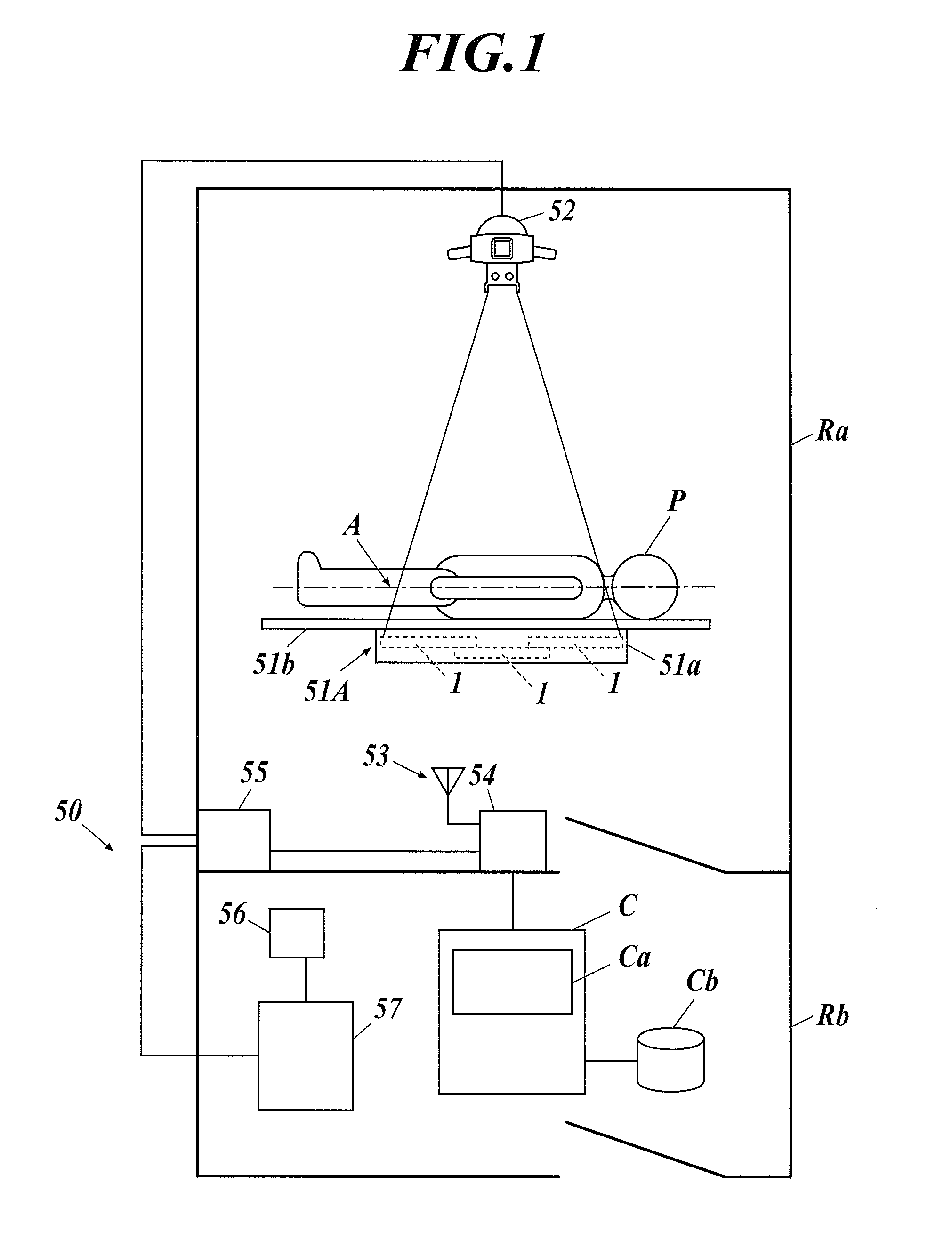 Radiographic image capturing system